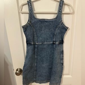 abercrombie denim dress